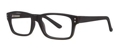 Juggle Black oval prescription eyeglasses, angled view